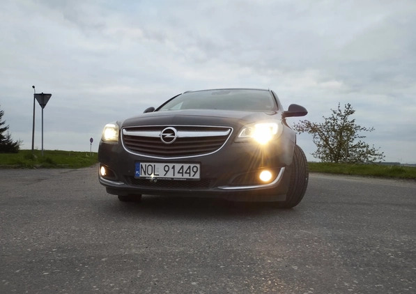 Opel Insignia cena 44450 przebieg: 185000, rok produkcji 2016 z Olsztyn małe 301